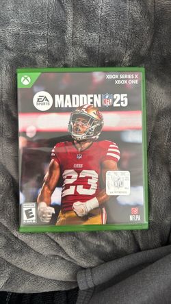 Madden 25 for Xbox X and one
