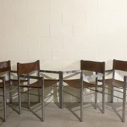 Vintage James David Inc Style Director Chairs(4)