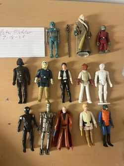 Comic Con Star Wars vintage Figures $10-$20-35-$45
