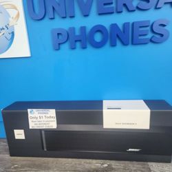 BOSE SOLO SOUNDBAR-2 NEW IN BOX $1 DOWN TODAY REST IN PAYMENTS.NO CREDIT CHECK 