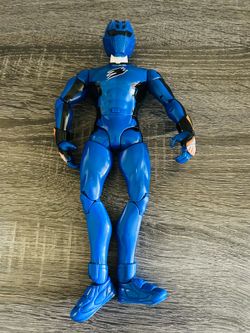 GIANT  POWER RANGERS Geki Blue Gekiranger Super Sentai Big 11" Figure