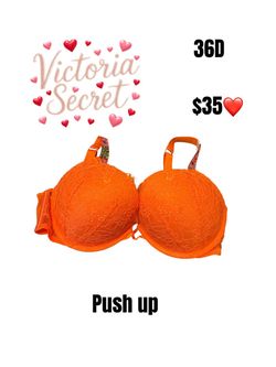 Victoria's Secret push up like a Bombshell Bra 36D a little dust on cup see the last picture ❤️❤️❤️FIRM PRICE