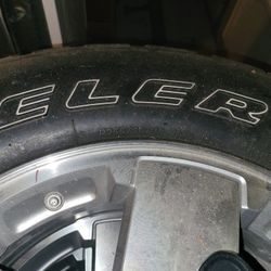 18" Jeep Rims SET & Tires P225/70/R18
