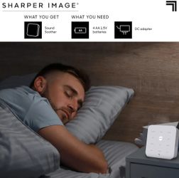 NEW Sharper Image Tranquility Spa Sound Machine