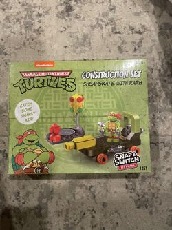 Teenage Mutant Ninja Turtles Cheapskate With Raph Snap & Switch Construction Set