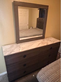 Marble Stand and Dresser