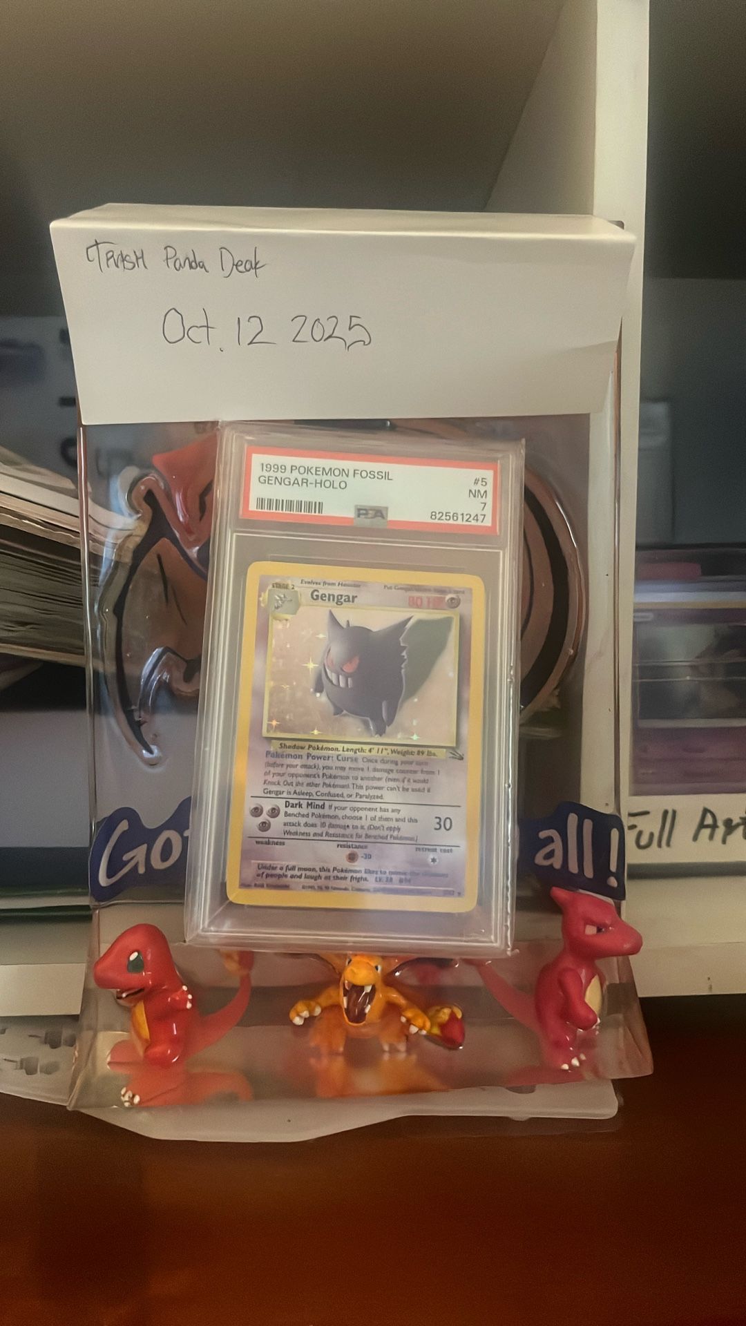 Psa 7 Gengar (fossil Set)