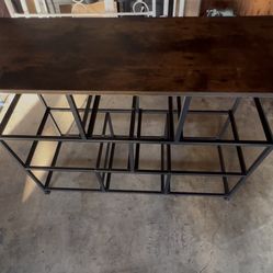 🔥👍❤️ Industrial Wood & Metal Shelf / Storage Rack