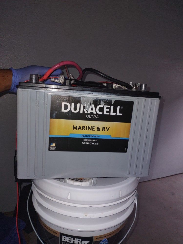 DURACELL ULTRA MARINE & RV PLATINUM AGM DEEP CYCLE