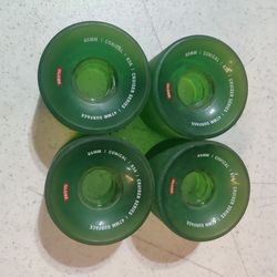 Globe Cruiser Series Skateboard Wheels (Green) - 65mm 83A