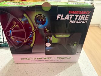 Flat tire repair kit