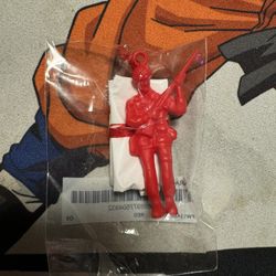 FW19 Supreme Box Logo Promo Army Man Parachute Plastic Toy White Red SEALED