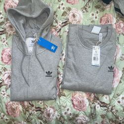 adidas sweatshirt and hoodie