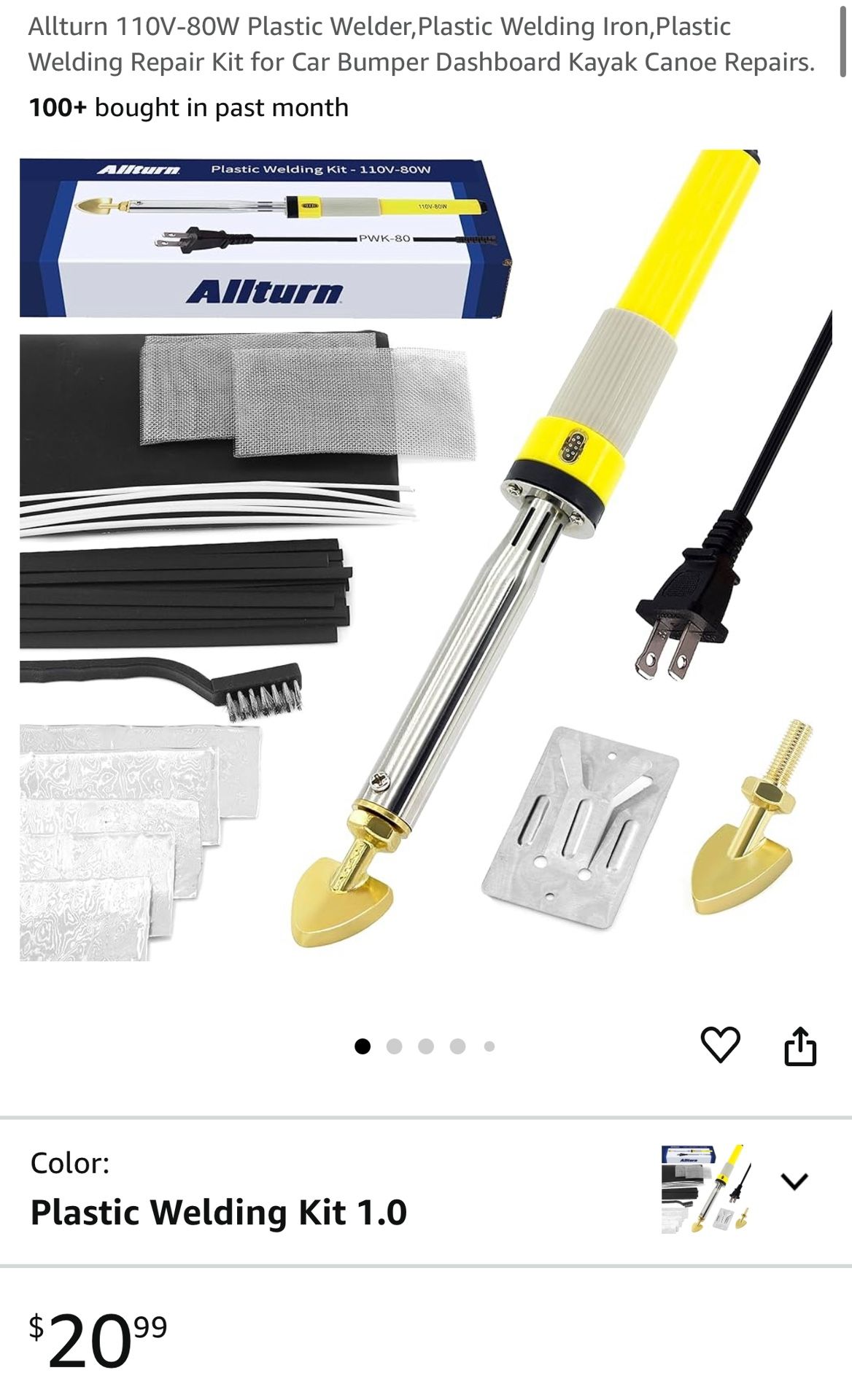 allturn plastic welding kit