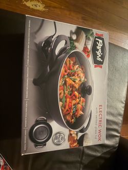 Toaster oven and wok