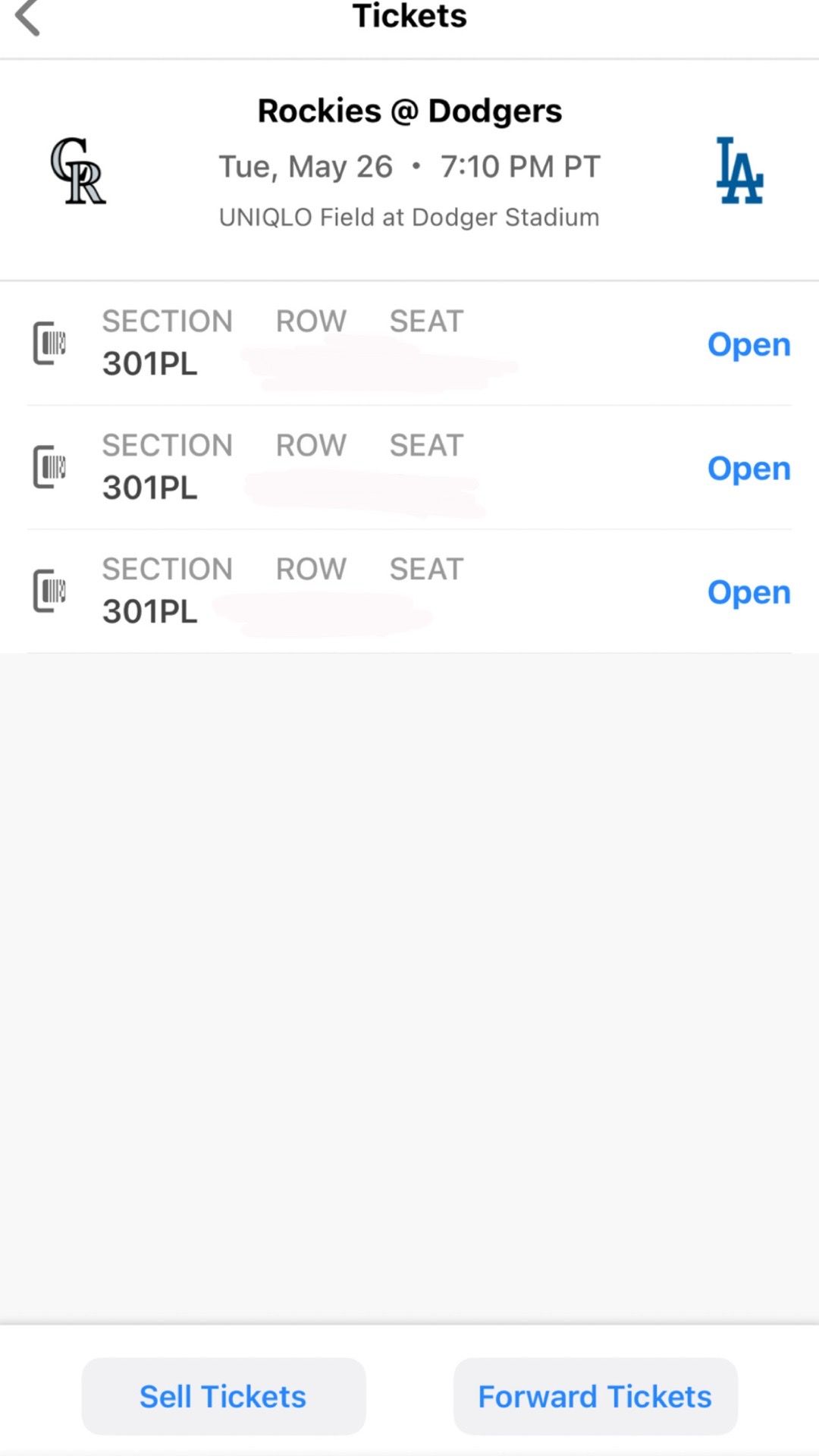Dodgers tickets