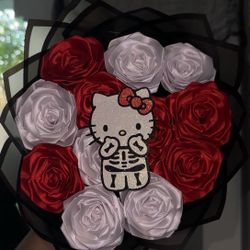 Hello Kitty Skeleton Bouquet