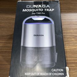 NEW Mosquito Trap Dunaga T360 Pro UV Indoor Light Catcher, Easy Clean, Quiet