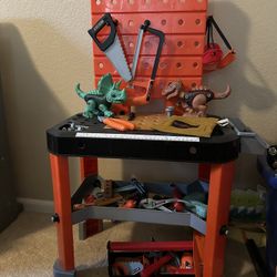 Kids Tool Bench And Tools