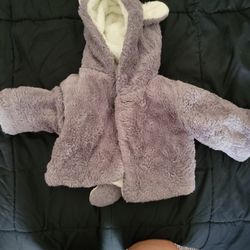 Baby Fuzzy Wolf Jacket