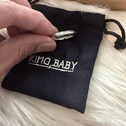 King Baby Studio .925 Sterling Silver Ring Size ~ 7 US