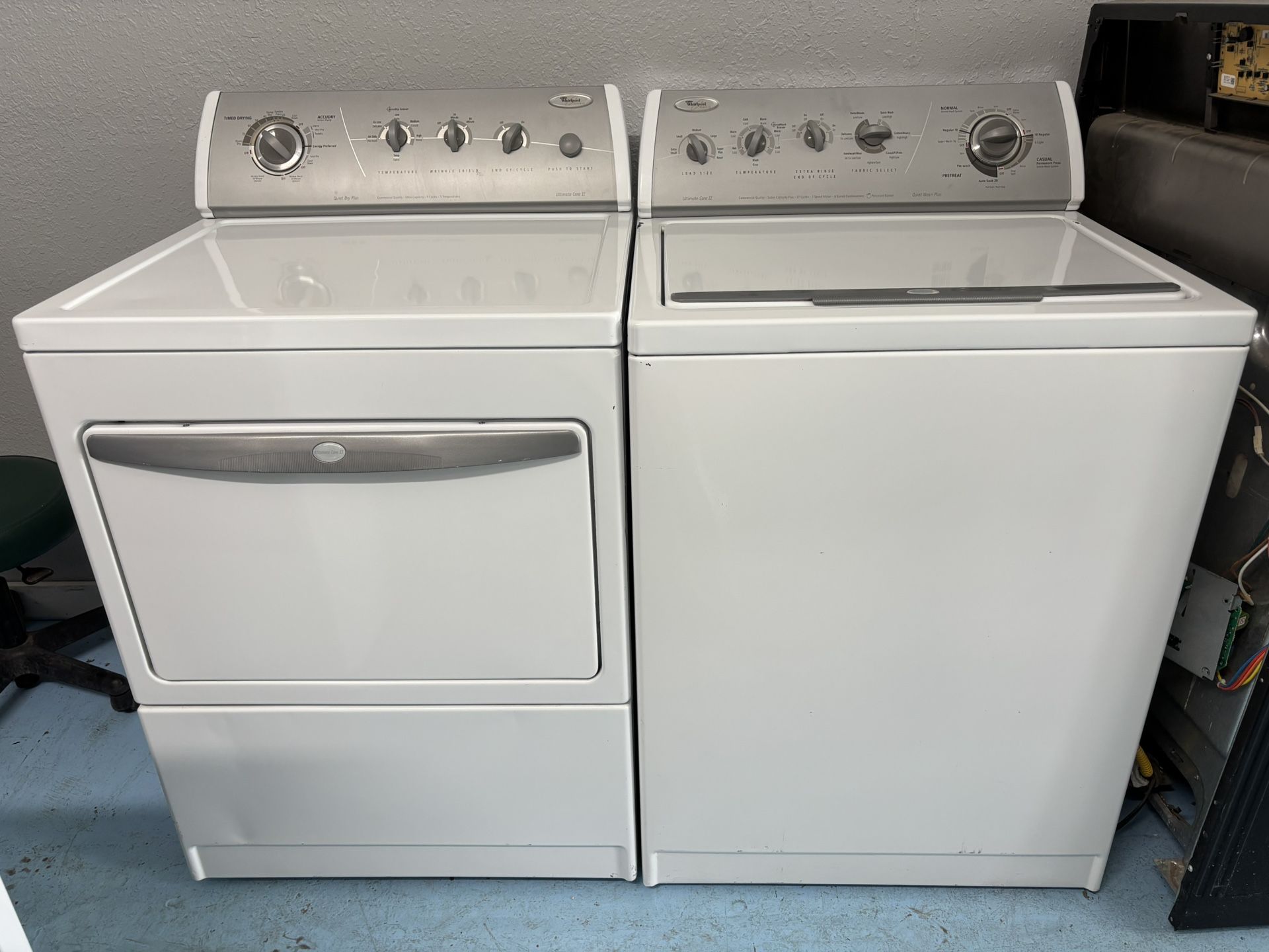 Whirlpool Washer and Dryer