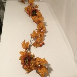 Fall Garland Oak Leaves