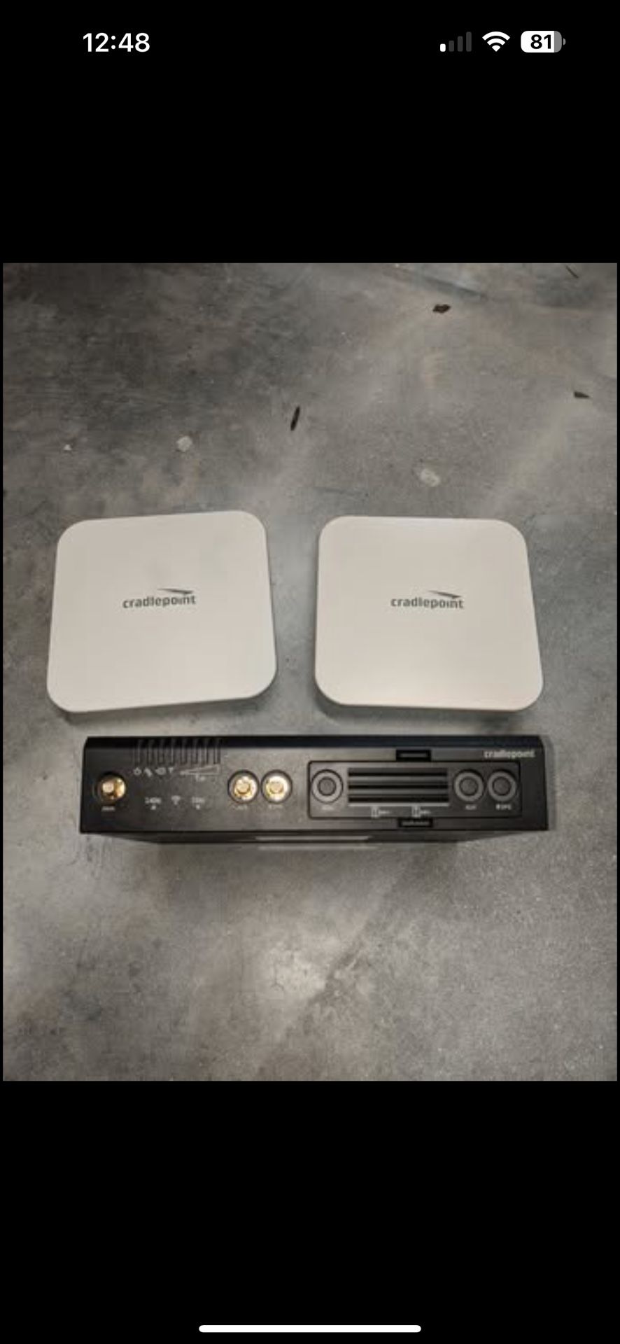 Cradlepoint Router + 2 Access Points possible trades...