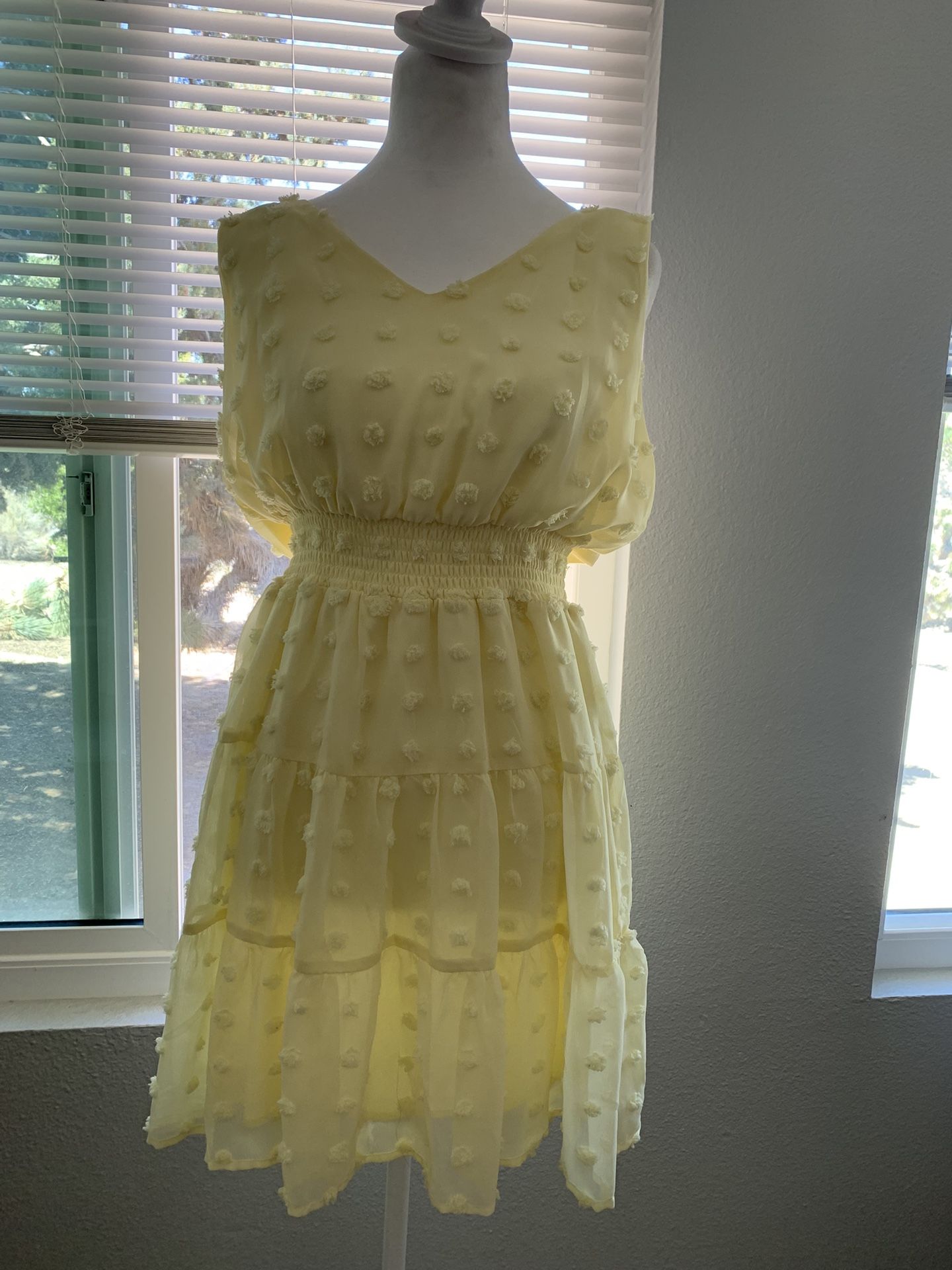 Yellow Country Dress