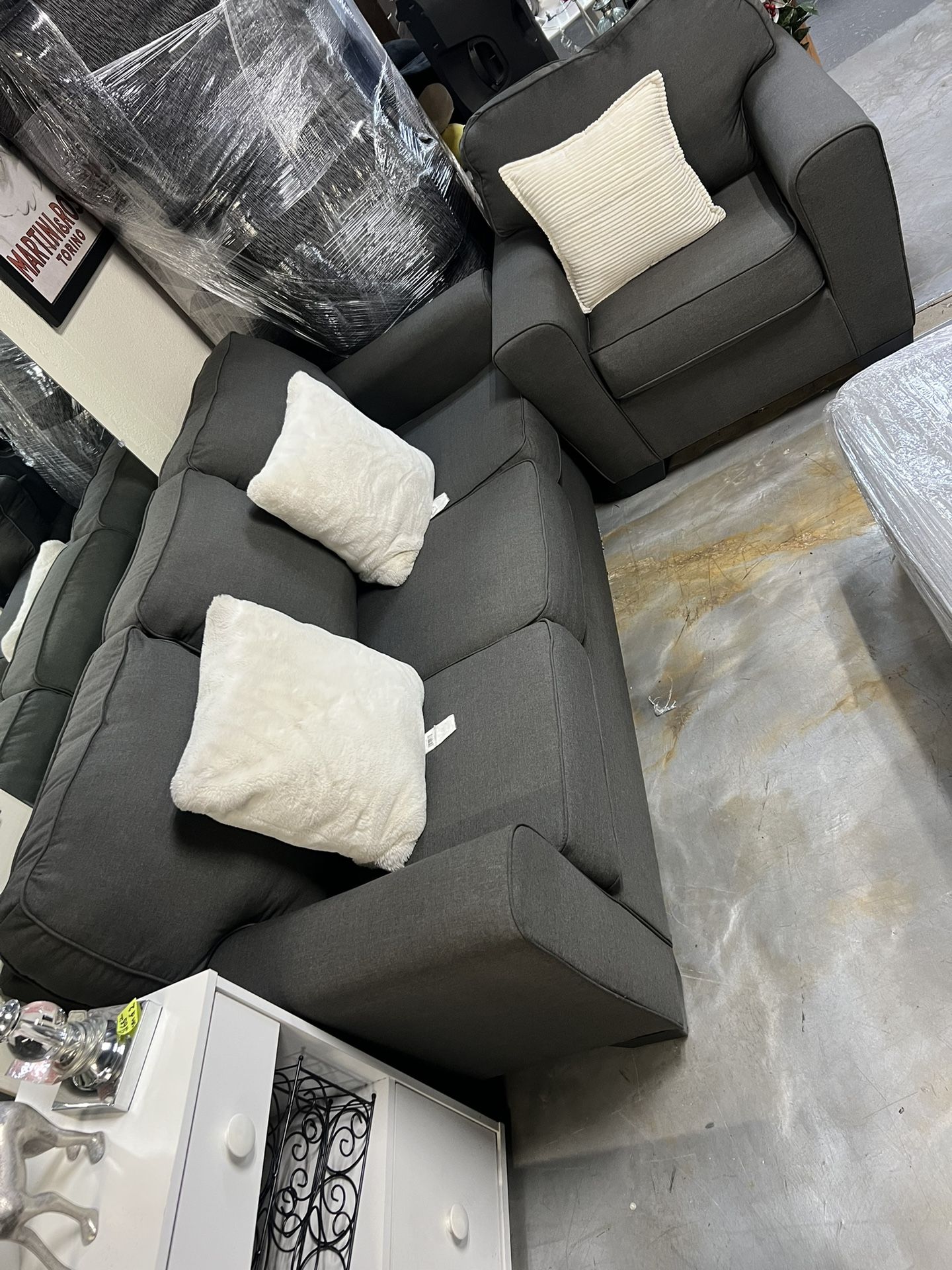 Sofa And Armchair