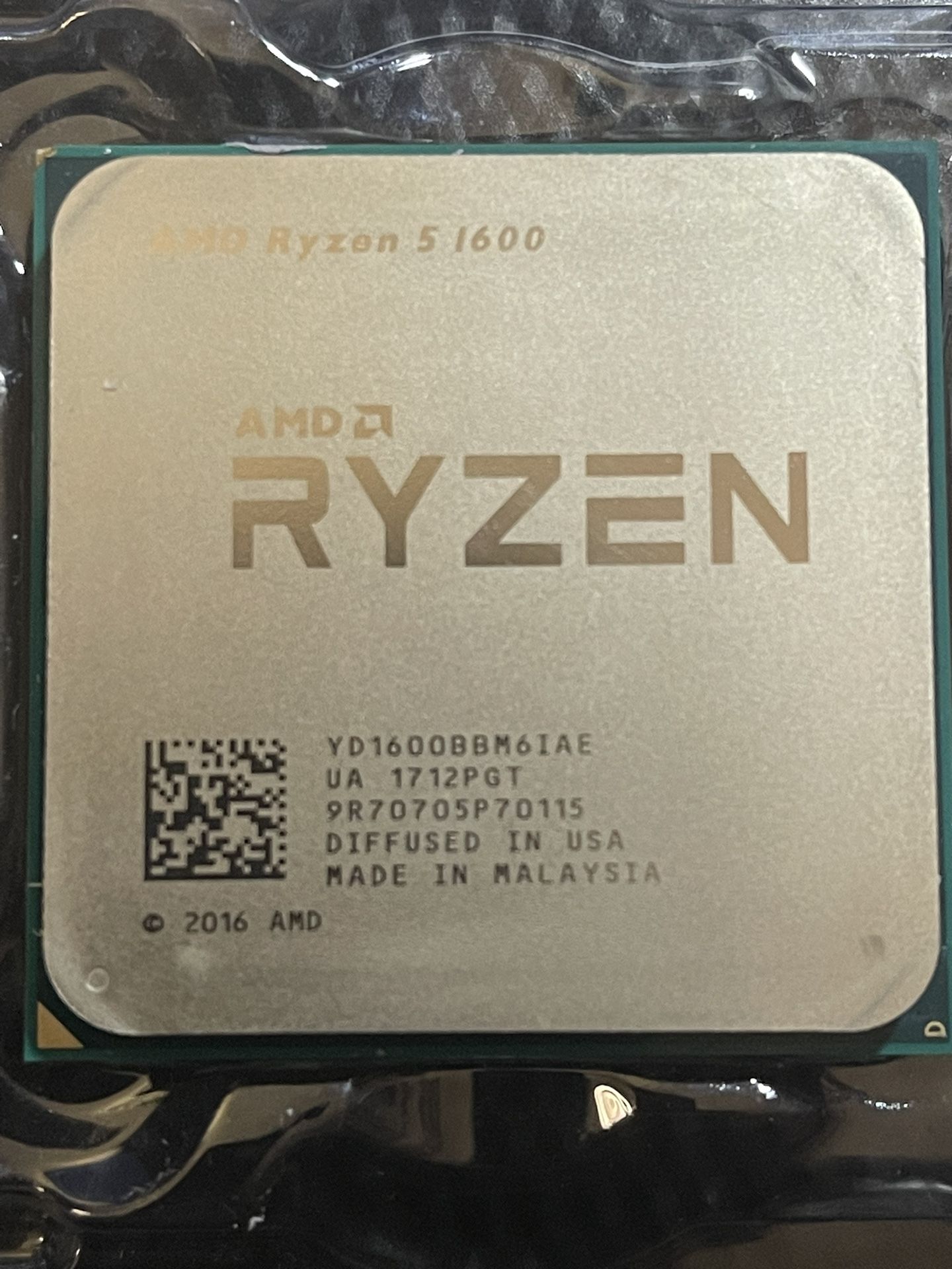 AMD Ryzen 5 1600 CPU