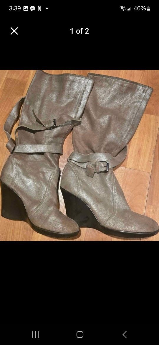 Wedge Boots Size 8