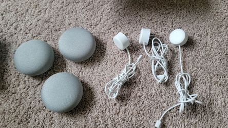 3 Google Home Minis