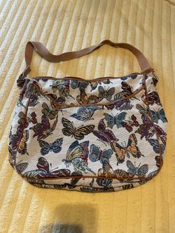 Oversized butterfly bag