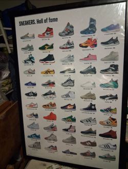SNEAKER EVOLUTION 24 X 36 POSTER