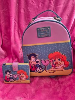 Loungefly Disney A Goofy Movie Mini Backpack and Wallet Set