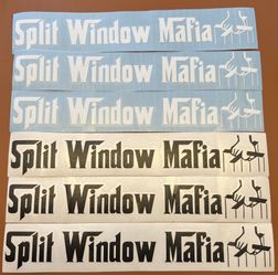 Split Window Mafia Stickers