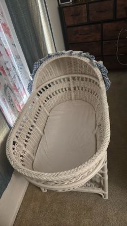 Pottery Barn baby bassinet