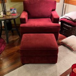 Arm Chairs And Ottoman