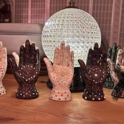 1hamsa 🪬 eye of god amulet proctective evil eye 🧿 “hand” decorated each is unique