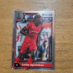 2022 MERLIN LESLEY UGOCHUKWU ROOKIE CARD