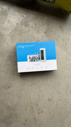 Ring video door bell
