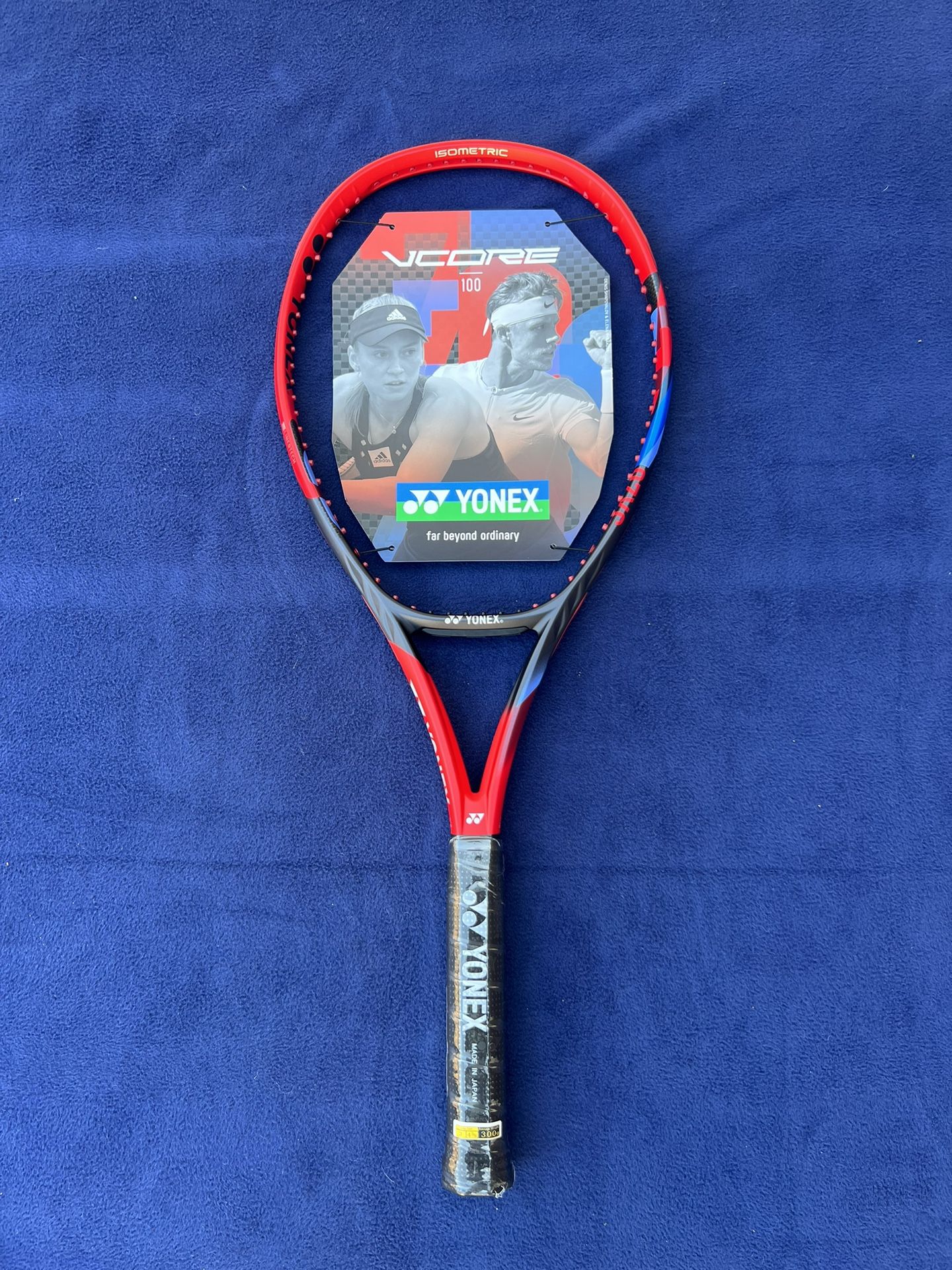 Yonex VCORE 100 2023 7th gen tennis racket 4 3/8 with free stringing!