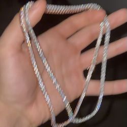 VVS Moissanite Tennis Chains