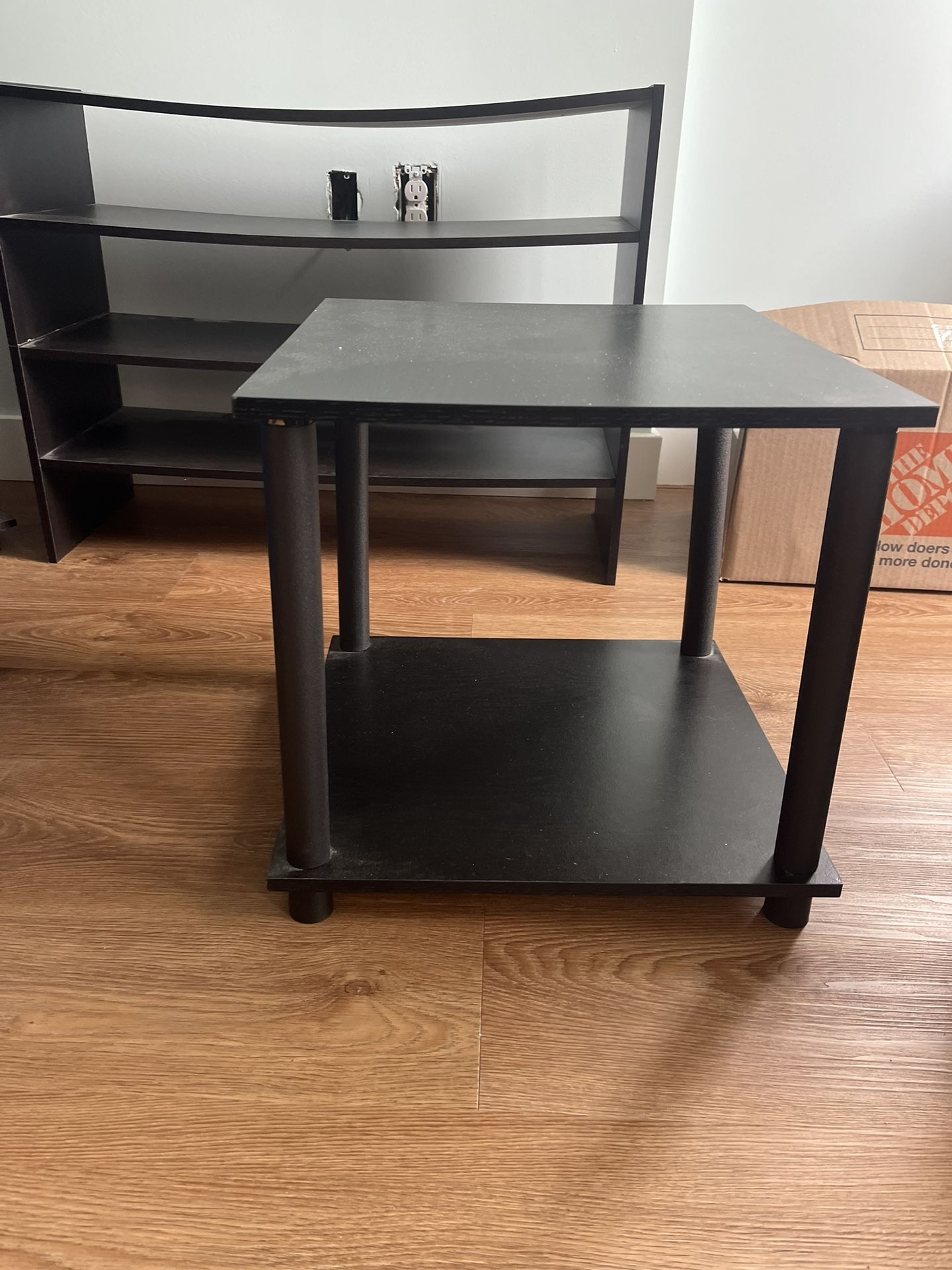 2 Black End Tables