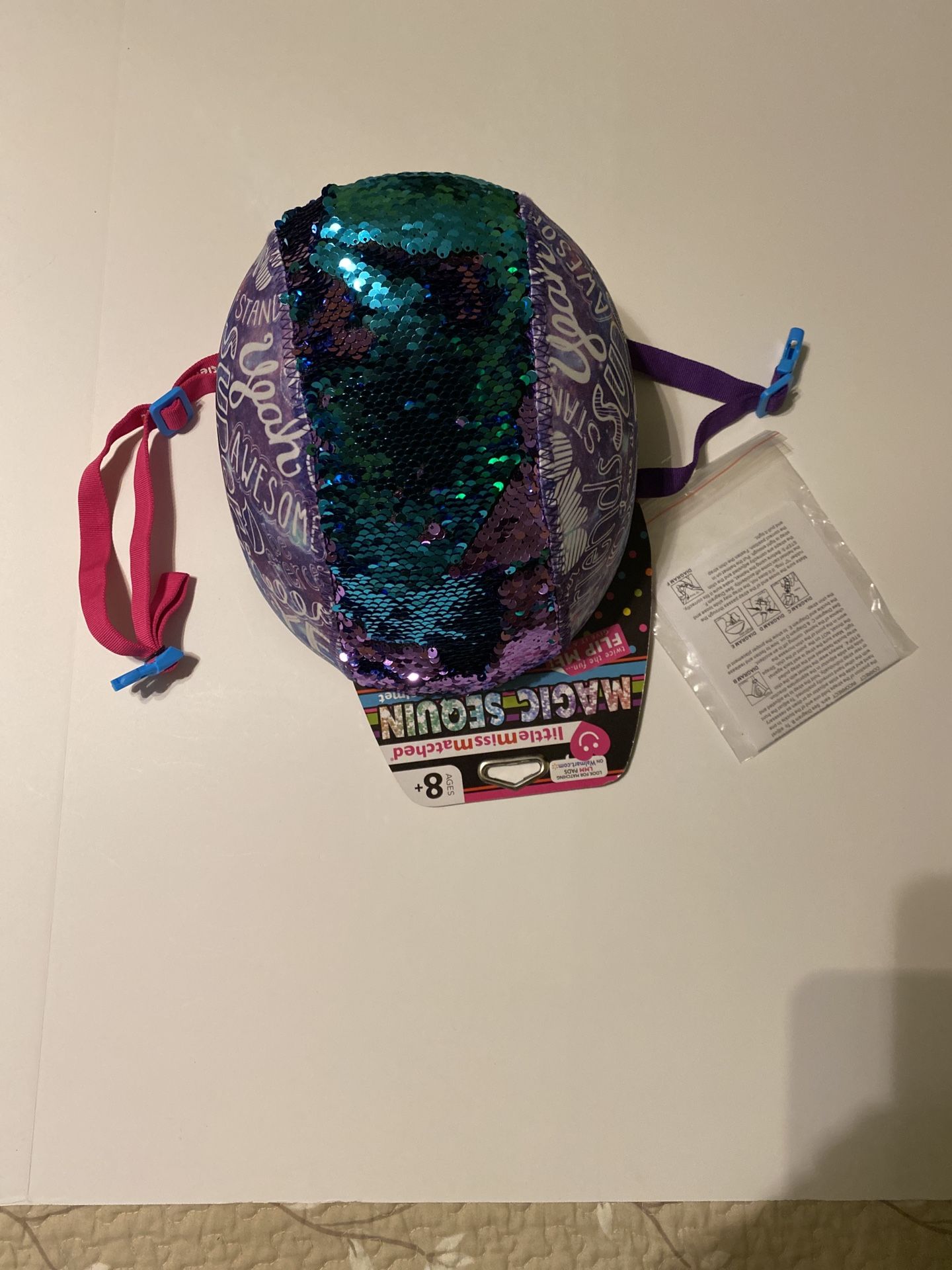 Bike helmet for little girl. Brand new with tags!!