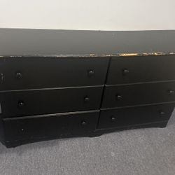 black dresser 