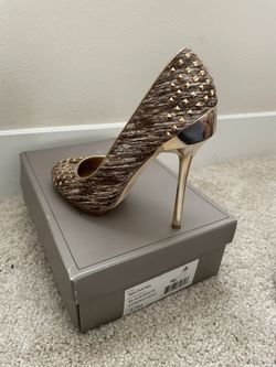 Bcbgmaxazria Heels Striped Pony