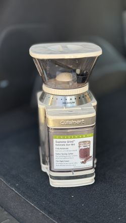 Cuisinart Dbm-8 Burr Mill Coffee Grinder Stainless Steel electric food mill grinder (White, Burr Mill)