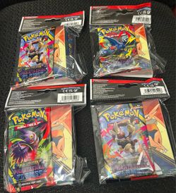 Pokemon TCG Phantasm Flames Mega Evolution Booster Pack/Mini Portfolio (SEALED)